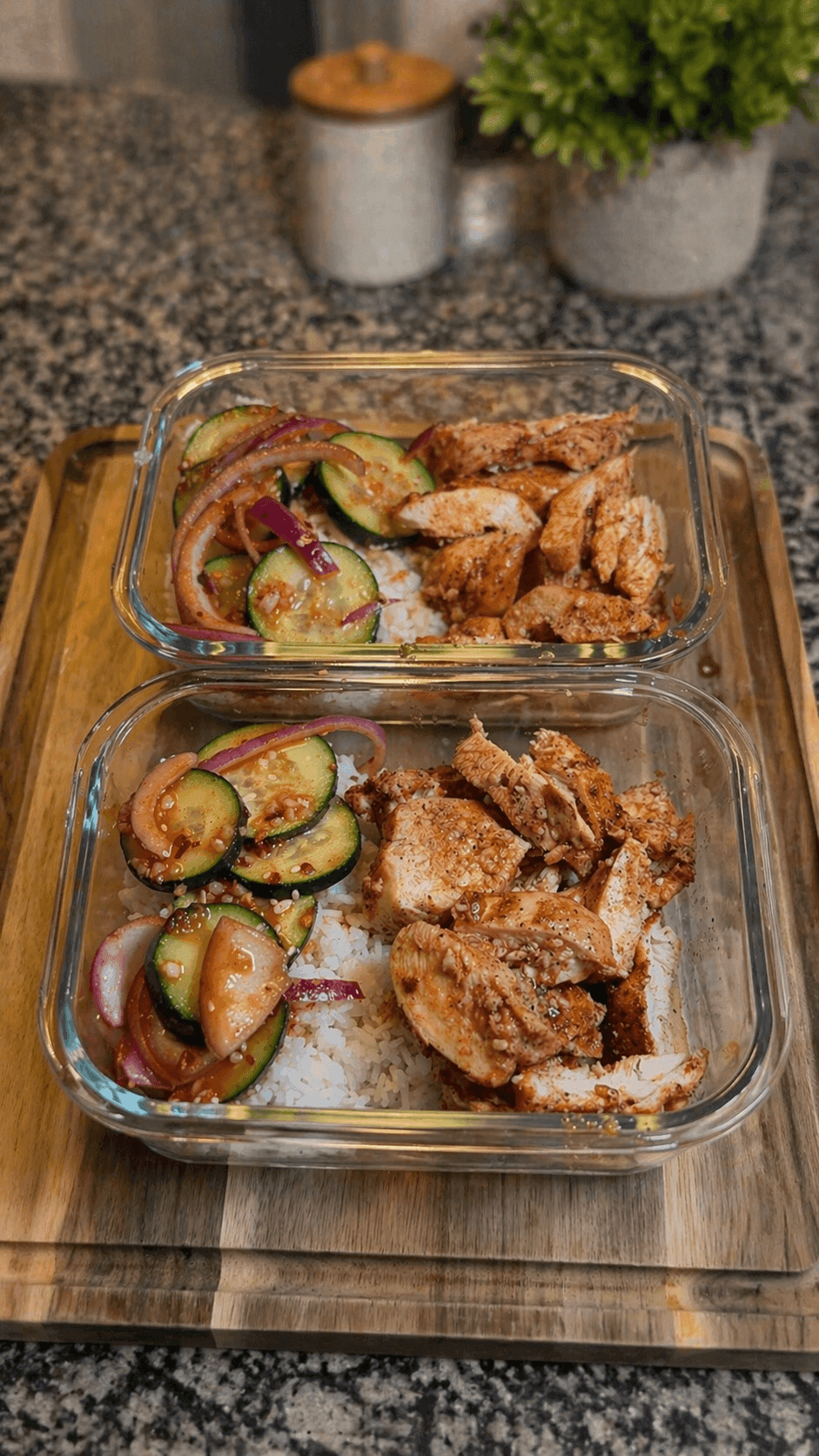 Korean BBQ Chicken Rice Bowl
